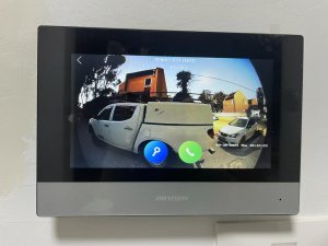מסך אינטרקום ביתי
